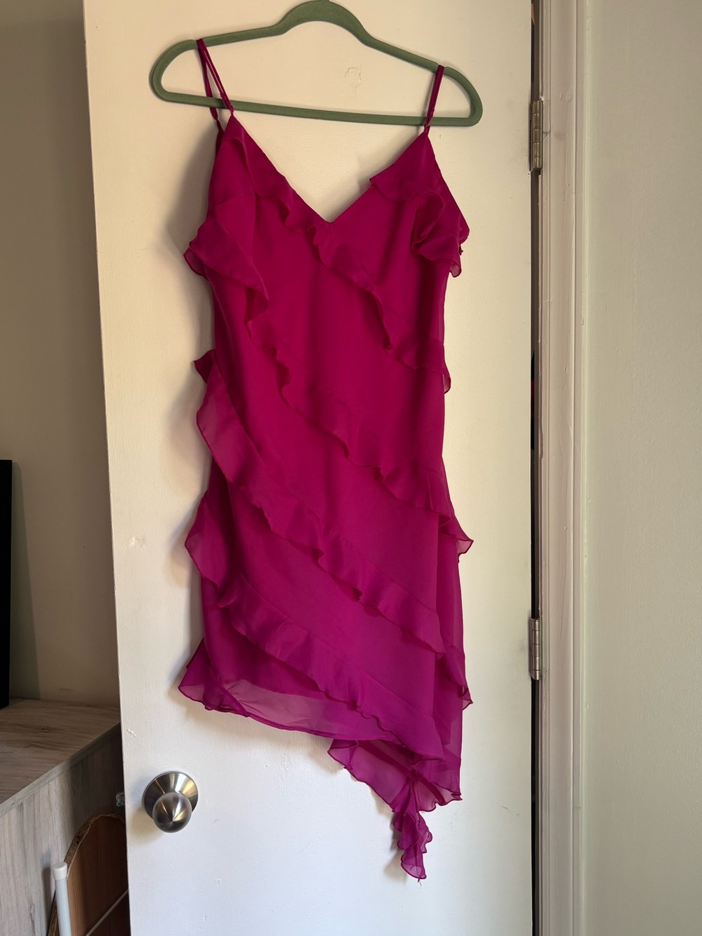 Abercrombie All-Over Ruffle Dress | L